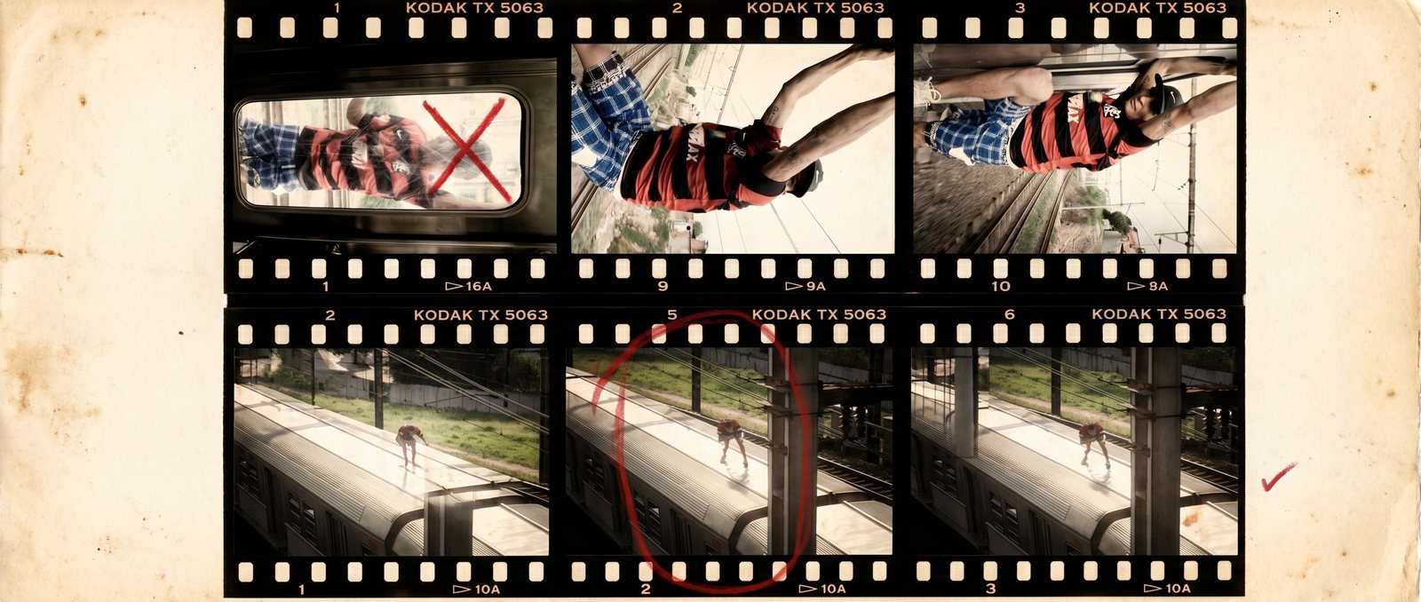 Contato fotográfico Surf no Trem